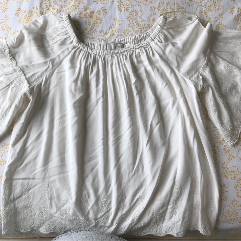 LOFT Off the Shoulder top